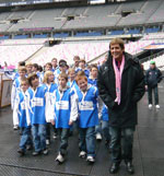 Ecole de rugby d'Achres et Max Guazzini